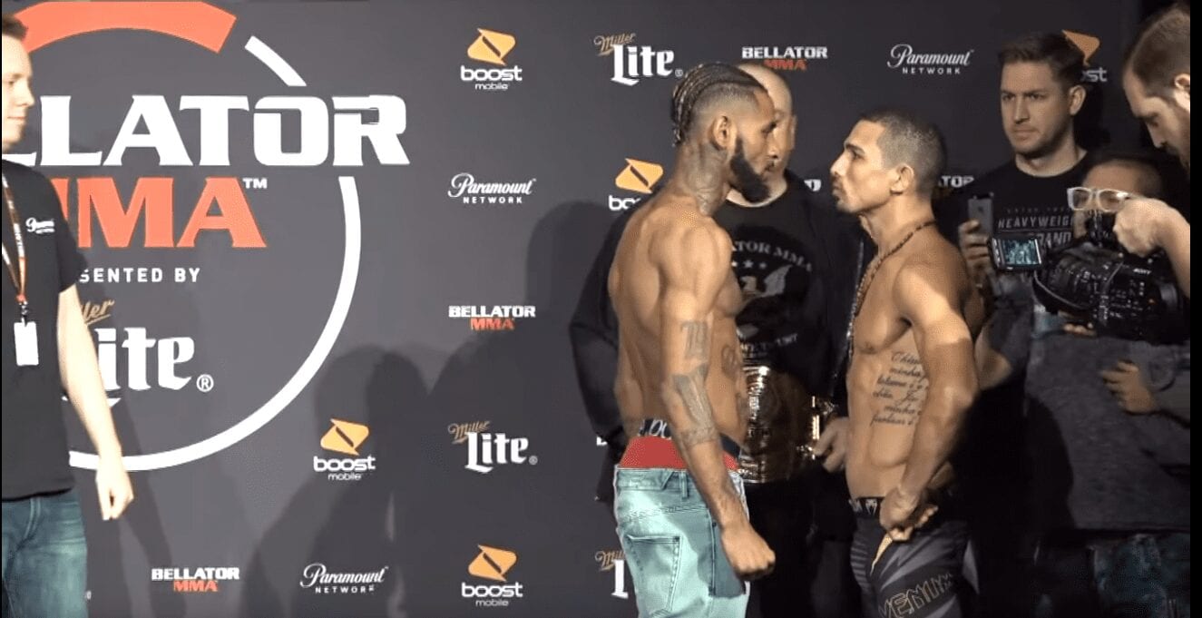 Bellator 195 Results: Darrion Caldwell Submits Leandro Higo 1 bellator 195
