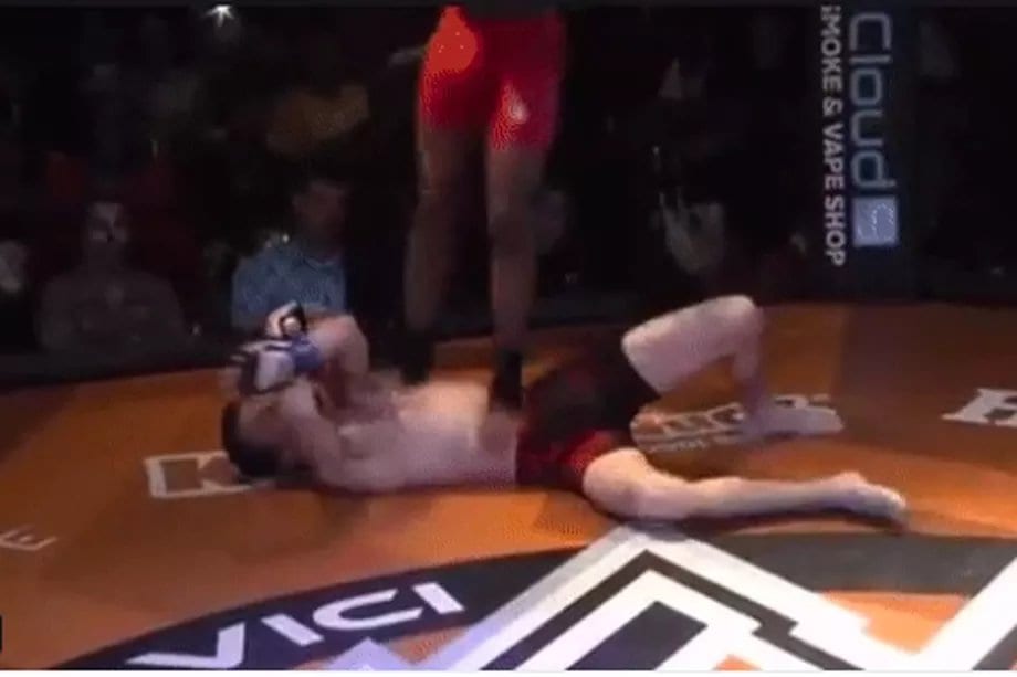 Video: Fight Ends After MMA Fighter Lands Pro-Wrestling Style Move 1 Ouch