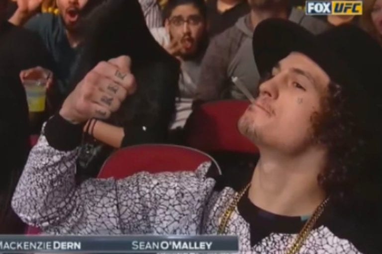 Sean O’Malley Celebrates UFC 248 Win With Weed And Pizza