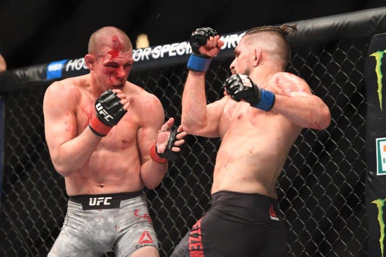 Chris Gruetzemacher Batters Joe Lauzon To Kick Off UFC 223 Main Card