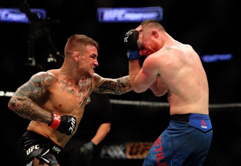 Twitter Reacts To Insane Dustin Poirier vs. Justin Gaethje Battle