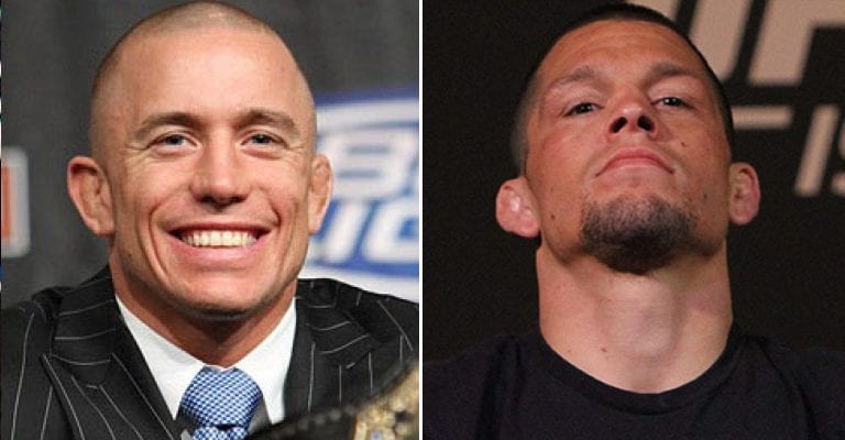 Early Georges St-Pierre vs. Nate Diaz Betting Odds Will Surprise You