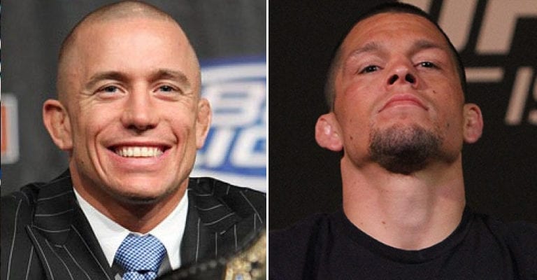 Early Georges St-Pierre vs. Nate Diaz Betting Odds Will Surprise You