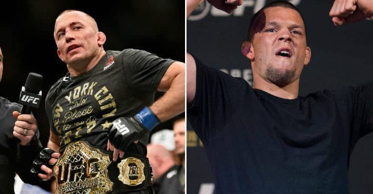 Georges St-Pierre Explains Lack Of Interest In Nate Diaz Fight