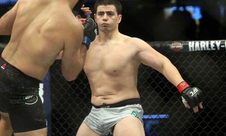 UFC Heavyweight Retires In-Cage Diaper