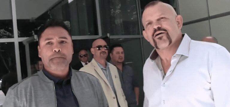 Oscar De La Hoya Teases Starting MMA Promotion With Chuck Liddell