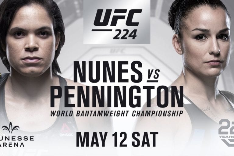 UFC 224 Full Fight Card, Start Time & How To Watch