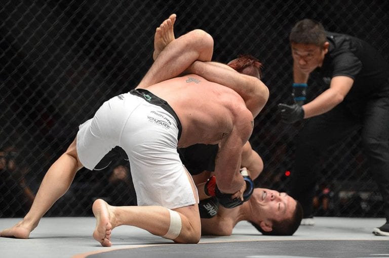 Video: Shinya Aoki Pulls Off Insane Submission In ONE Championship