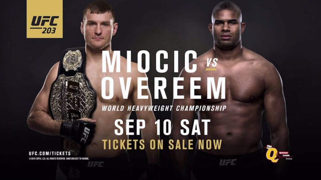 Top 10 Strangest UFC Events Of All-Time 11 UFC 203