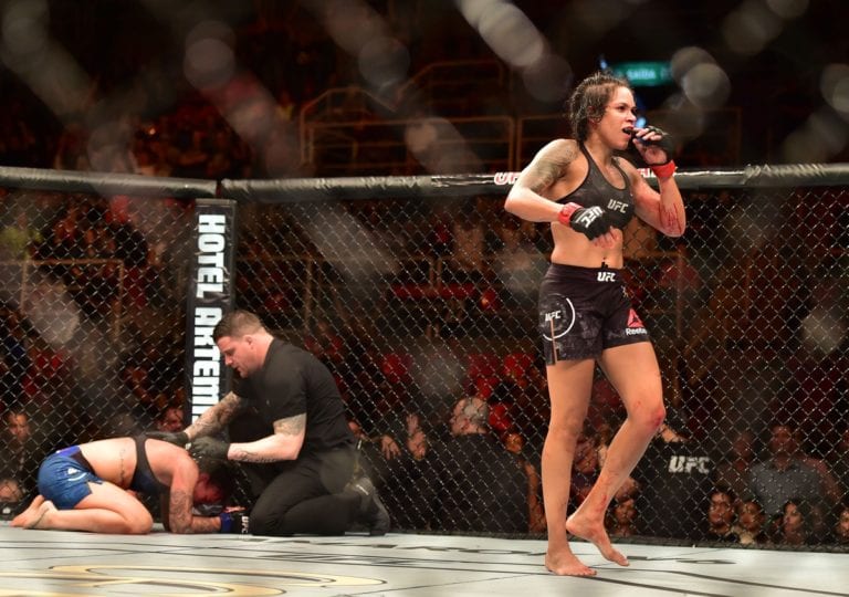 Amanda Nunes Reacts To Raquel Pennington’s Corner Failing To Save Her