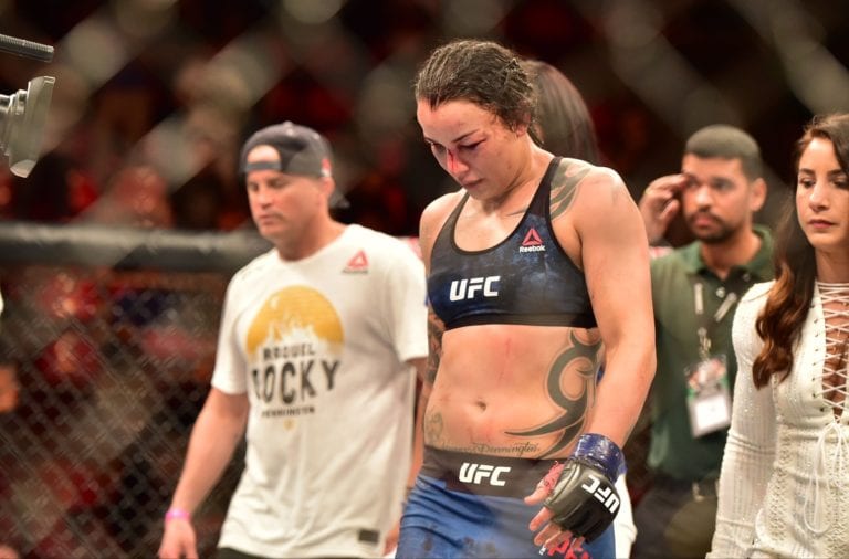 Raquel Pennington’s Coach Defends Not Throwing In Towel At UFC 224