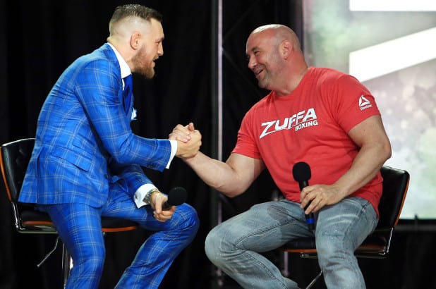Dana White To Meet With Conor McGregor In Liverpool