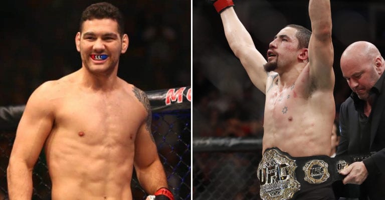 Chris Weidman Says He Can Finish Robert Whittaker