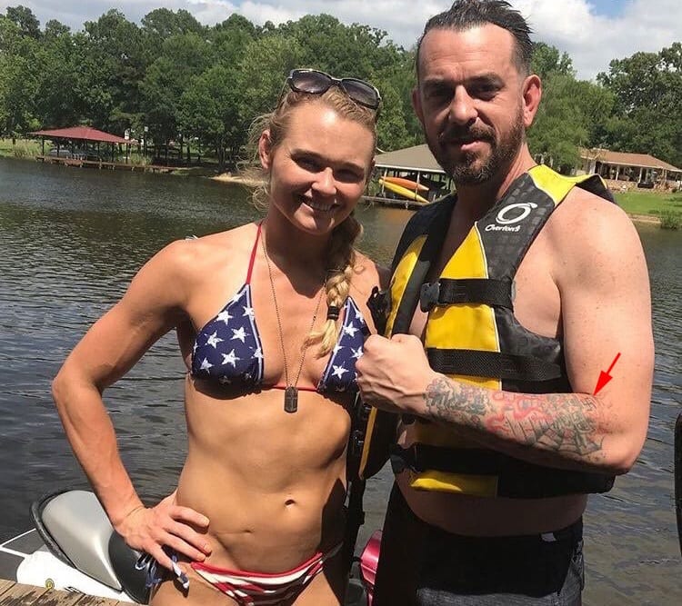 Andrea Lee Reveals Whether Or Not Husband Will Cover Up Nazi Tattoos