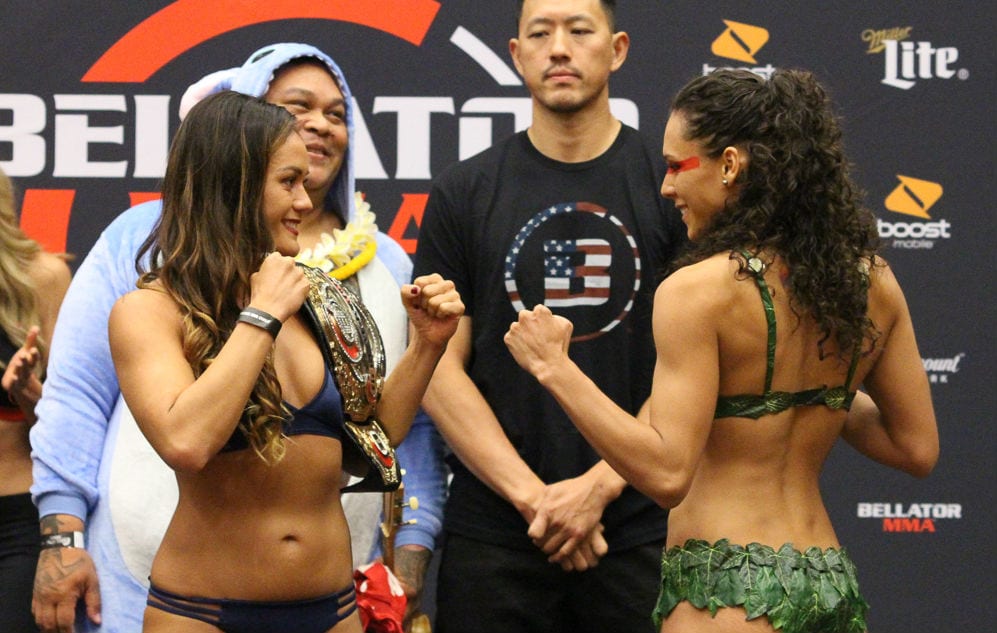 Bellator 201 Results: Ilima-Lei Macfarlane Submits Alejandra Lara 1 Bellator 201 1