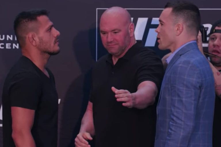 UFC 225 Media Day Faceoffs: Colby Covington Continues Talking Trash