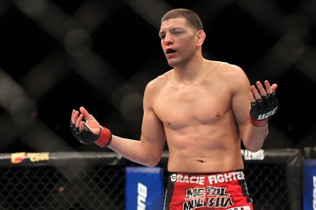 Nick Diaz ‘Embarrassed’ By Daniel Cormier Having WWE Confrontation With Brock Lesnar 1 Nick Diaz Cage
