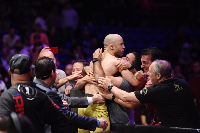 UFC Utica Bonuses: Moraes & Gillespie Bank $50k For Big Wins
