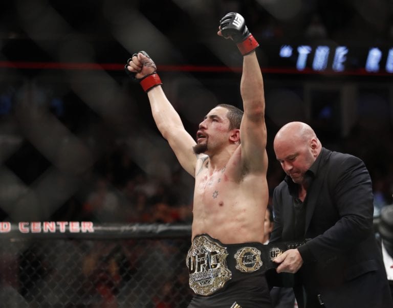 Robert Whittaker Out Until 2019 With Injury