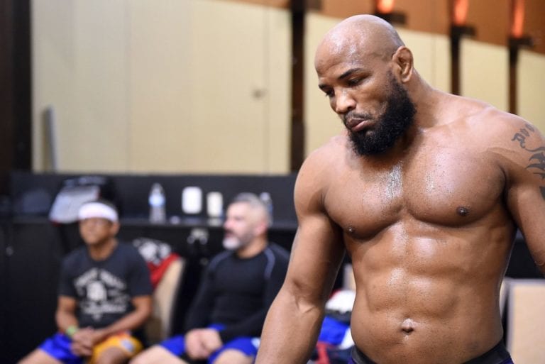 Battered Yoel Romero Says He’s The Champ From Hospital Bed