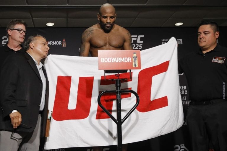 Yoel Romero Fails Second Weigh-In Attempt, UFC 225 Main Event Uncertain