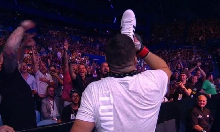 Video: Rising Heavyweight Chugs Another Beer From Shoe