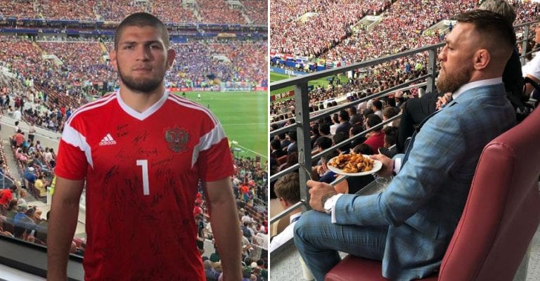 Khabib Reveals Why There Was No Conor McGregor Confrontation At World Cup