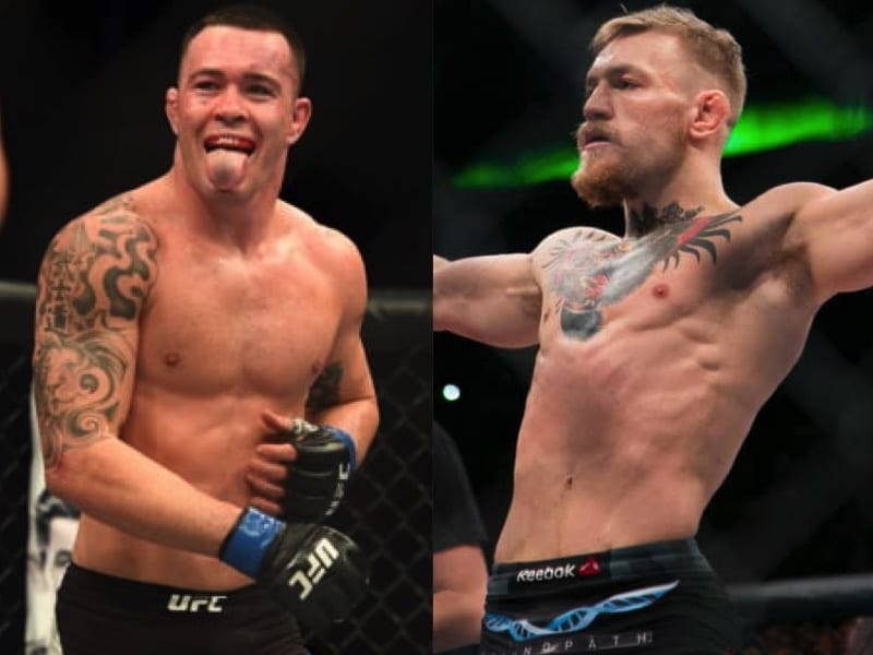 Colby Covington and Conor McGregor