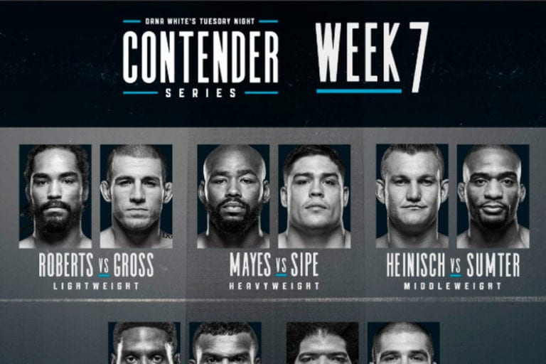 DWTNCS Episode 7 Results: Four Fighters Earn Contracts