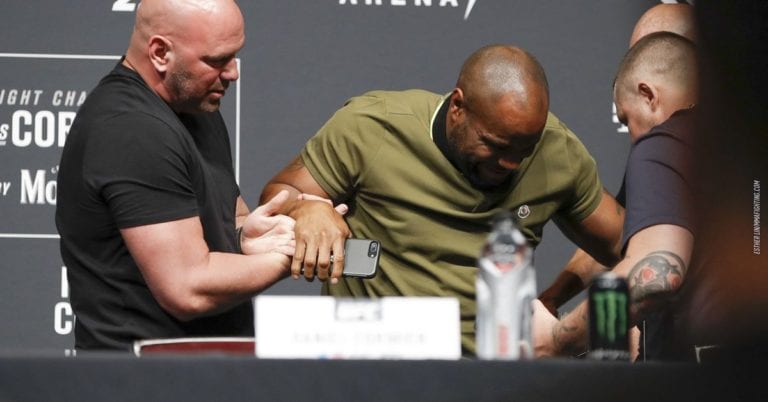 Daniel Cormier Suffers Concerning Fall At UFC 226 Presser
