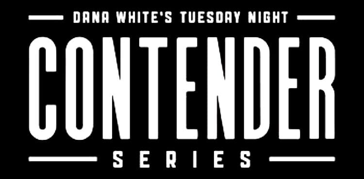 Dana White's Tuesday Night Contender Series Week Five Results 1 Dana Whites Tuesday Night Contender Logo