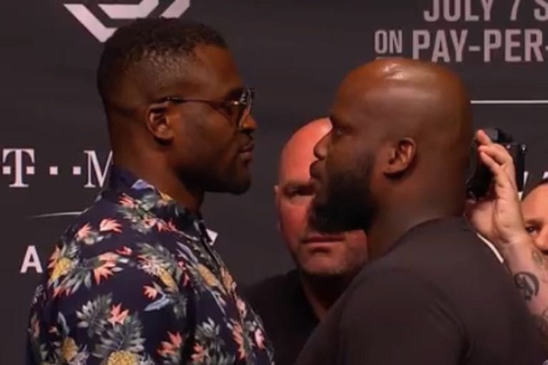 Derrick Lewis Knew When Francis Ngannou Was “Scared” At UFC 226