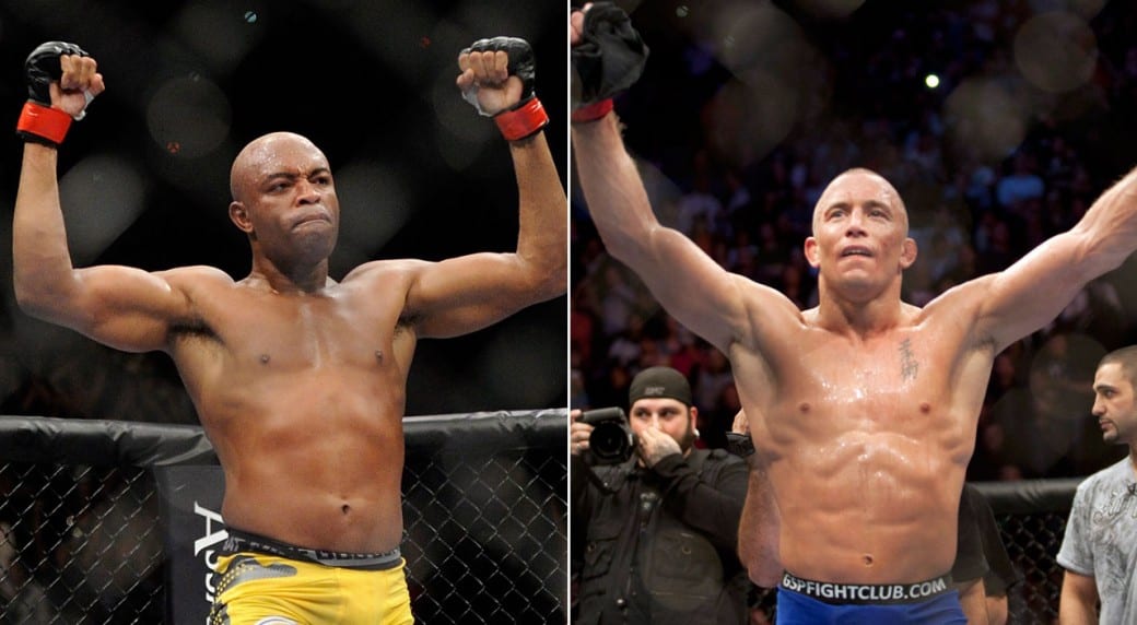 Anderson Silva Criticizes Georges St-Pierre For Not Taking Real Challenges 1 Silva GSP