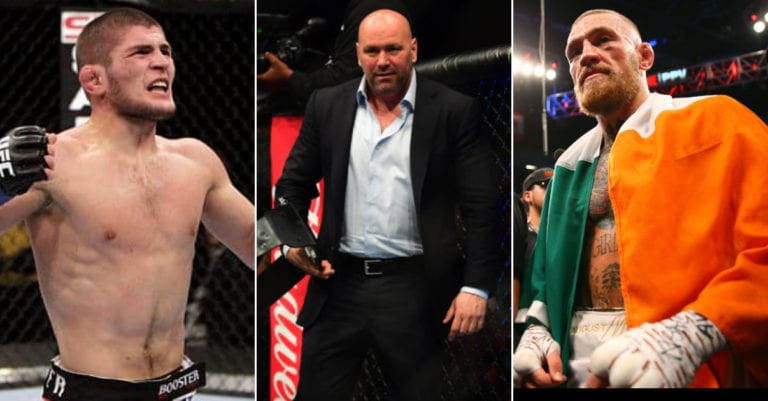 Dana White Confirms Conor vs. Khabib Won’t Have World Tour