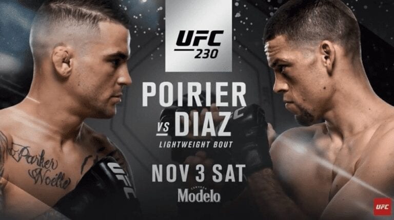 Dustin Poirier vs Nate Diaz Confirmed For UFC 230
