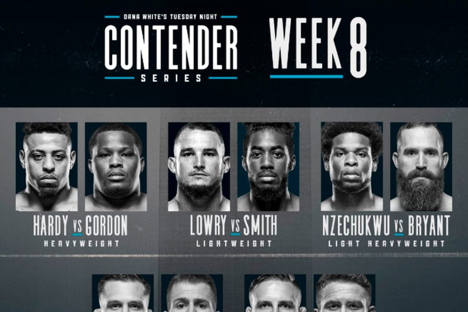 Contender Series Week 8.0
