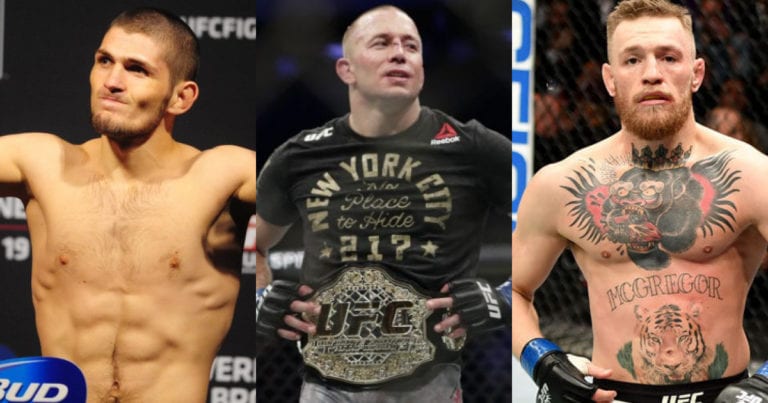 Georges St-Pierre Expresses Interest In Fighting McGregor – Nurmagomedov Winner