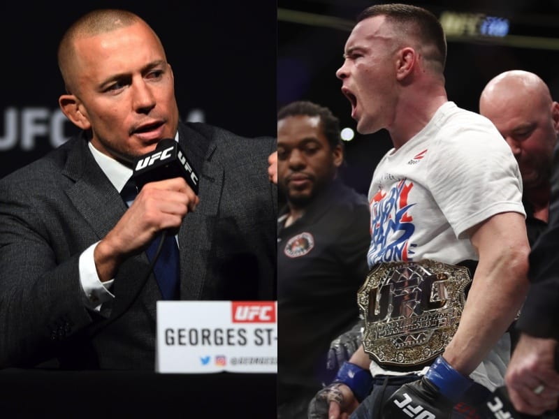 Georges St Pierre and Colby Covington