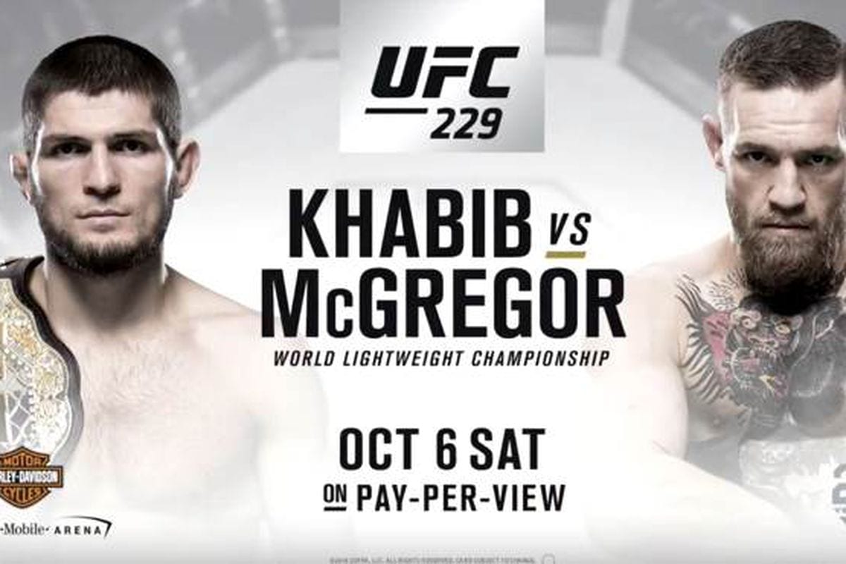 Ticket Prices For UFC 229: Nurmagomedov vs. McGregor Revealed 1 KhabibConorMcGregor