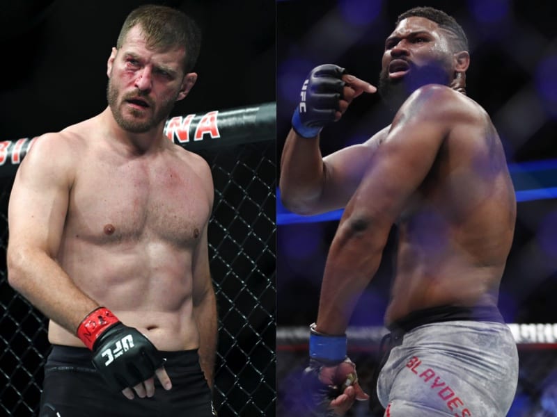 Stipe Miocic and Curtis Blaydes