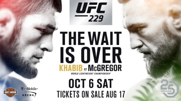 UFC 229 Has Second-Highest Ticket Demand In Company History