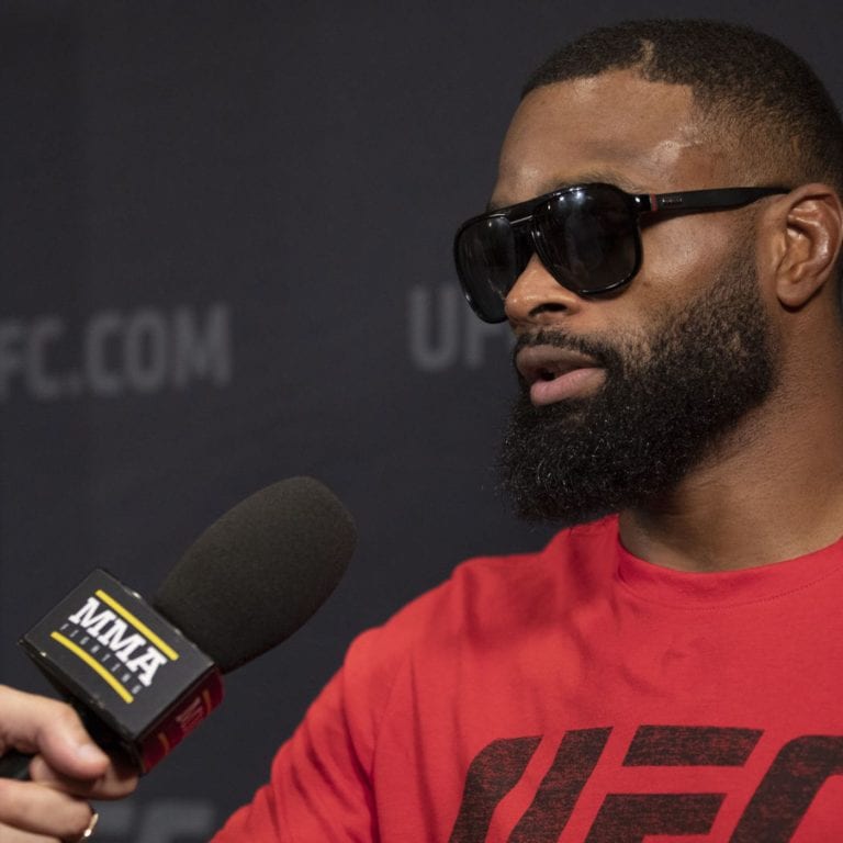 Video: Champion Tyron Woodley Claims Darren Till Has One Way To Beat Him