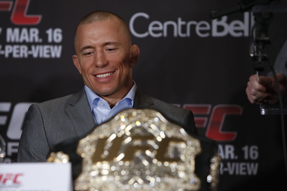 GSP Says Fighters Who Use PEDs Shouldn't Be In GOAT Discussion 1 Georges St-Pierre