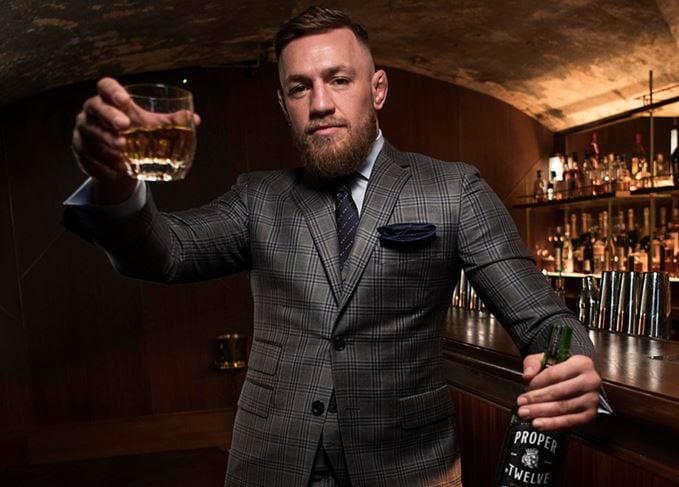 conor mcgregor says his new whiskey gets you admission to ufc