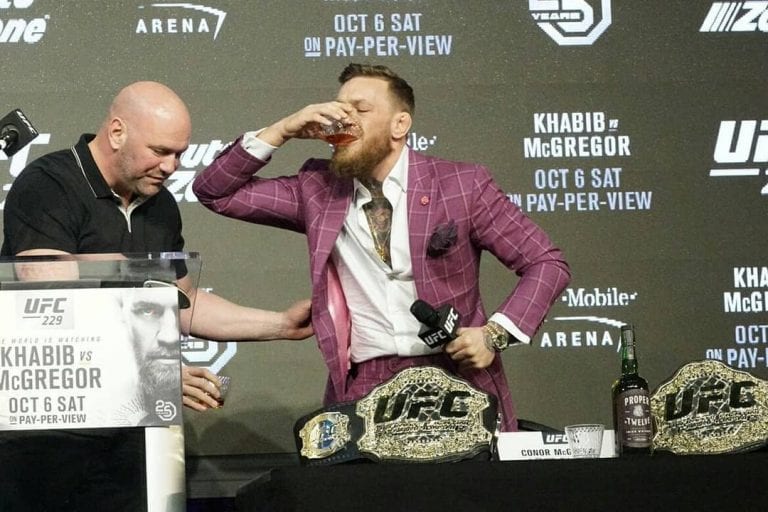 Khabib Sounds Off On Conor McGregor’s Drinking Habits