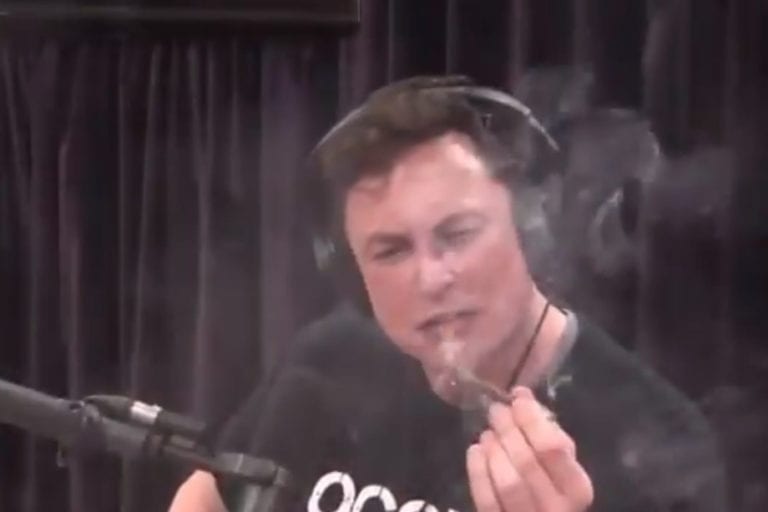 Billionaire Elon Musk Smokes Blunt On Joe Rogan Podcast – Tesla Stock Takes Hit