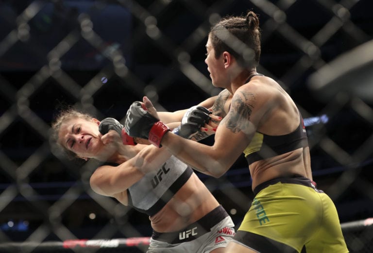 Jessica Andrade Offered To Fight Valentina Shevchenko At UFC 228
