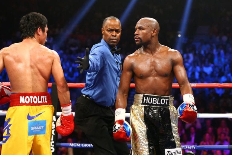 Manny Pacquiao Fires Shot At Floyd Mayweather After RIZIN 14 Win
