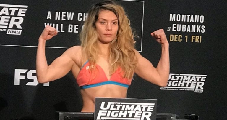 Former UFC Champ Nicco Montano Will Change Weight Class