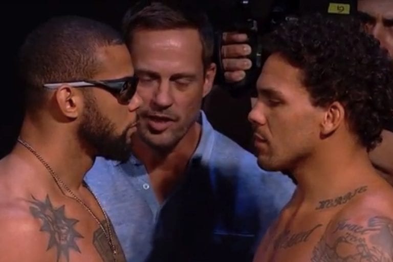 Video: Thiago Santos & Eryk Anders’ UFC Sao Paulo Staredown